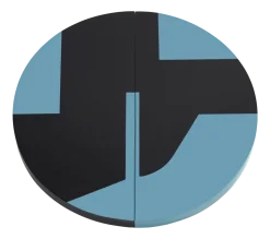 Dienblad Serax Black Blue Endo Blue (60 x 60 x 3 cm)