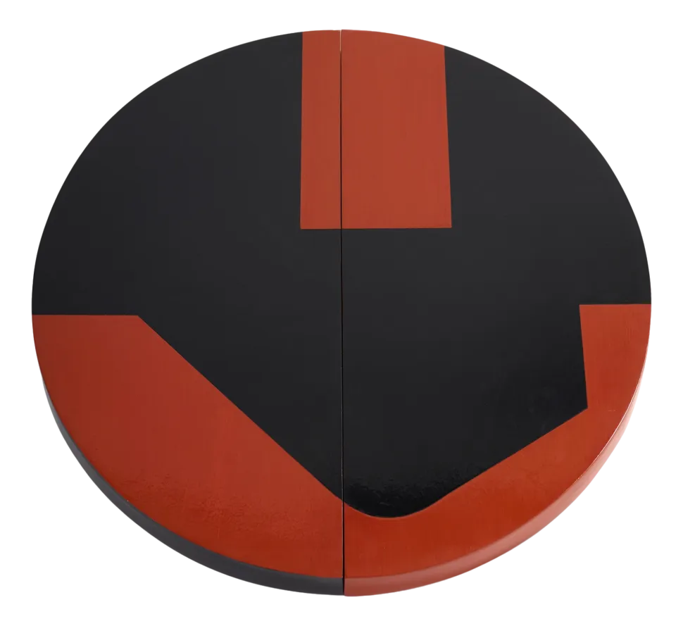 Dienblad Serax Black Red Endo Red (60 x 60 x 3 cm)