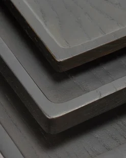 Serax Dienblad La Mère Tableware By Marie Michielssen Black S 20 x 12 x 1,7 cm