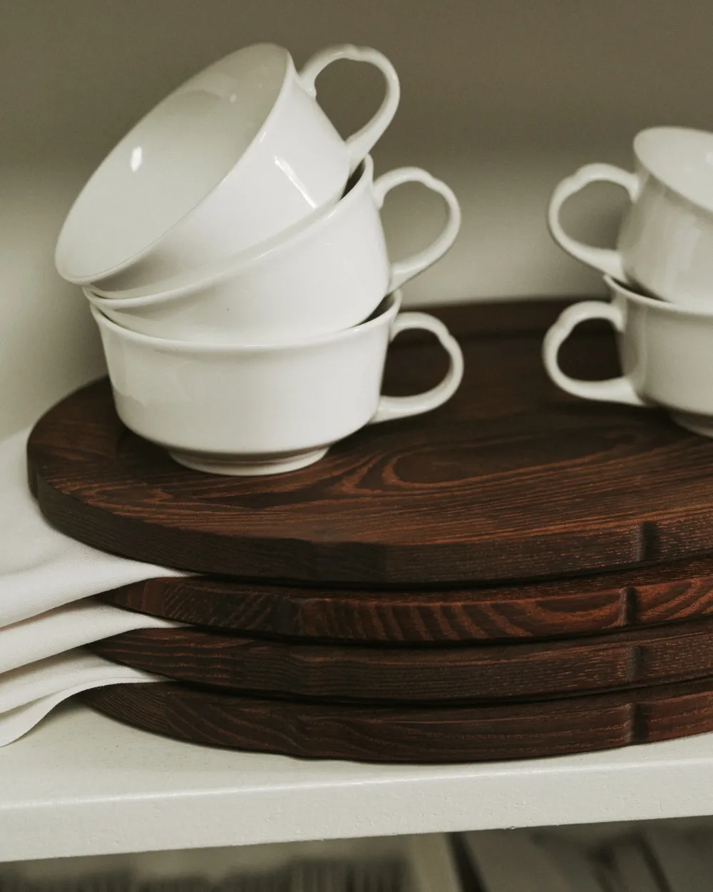 Serax Dienblad Oval Dark Brown Silhouette 30 x 21 cm Sale