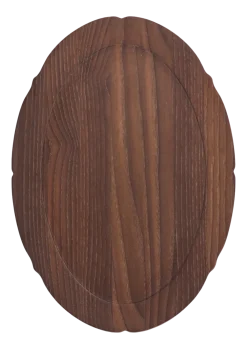 Serax Dienblad Oval Dark Brown Silhouette 30 x 21 cm Sale