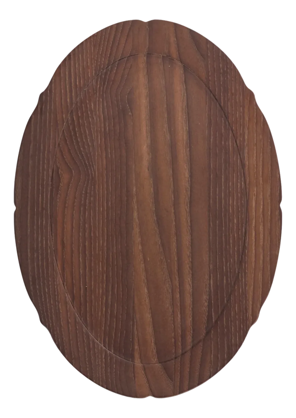 Serax Dienblad Oval Dark Brown Silhouette 30 x 21 cm Sale