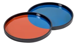 Dienblad Serax Red Blue Yo-Yo Blue (65 x 40 x 3 cm)