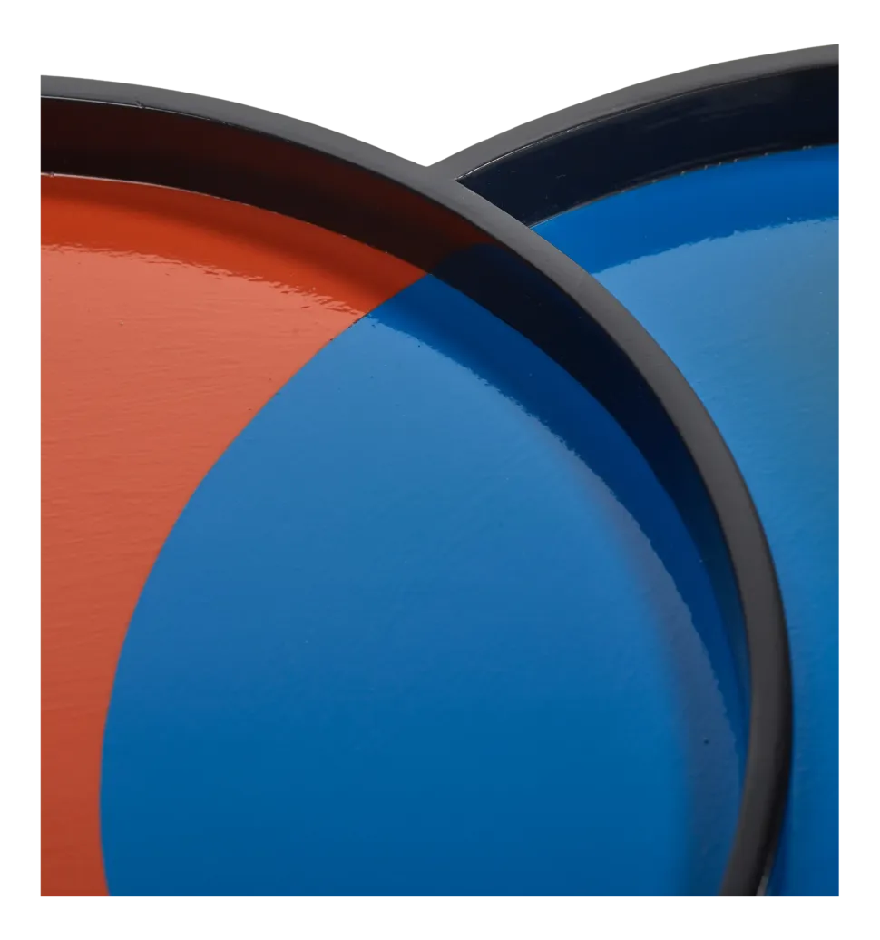 Dienblad Serax Red Blue Yo-Yo Blue (65 x 40 x 3 cm)