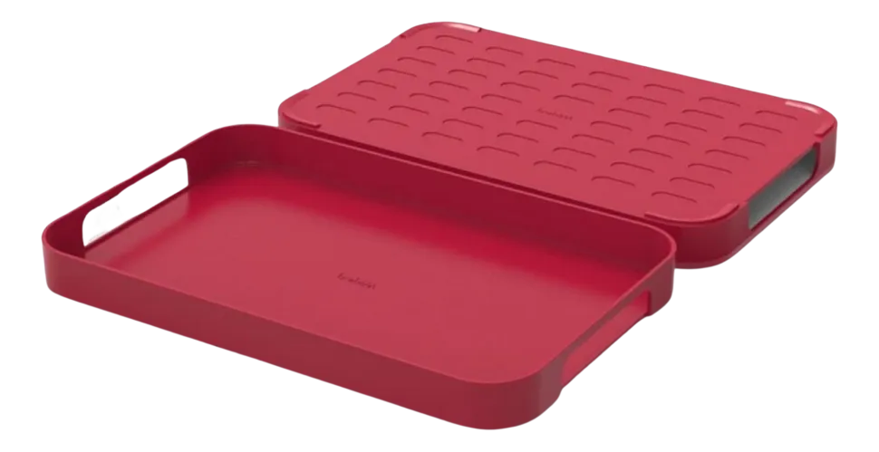 Dienblad Trebonn Pile XL Rood
