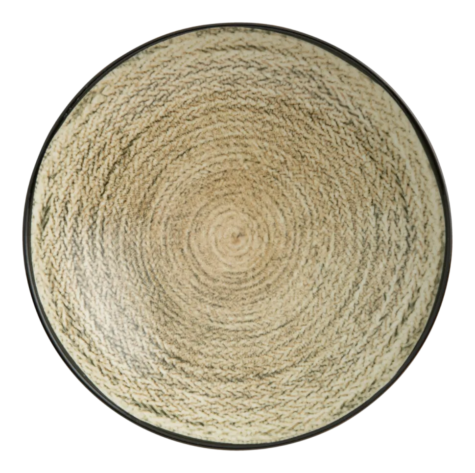Diep Bord Arthur Krupp Porcelain Tribal Mood 22 cm
