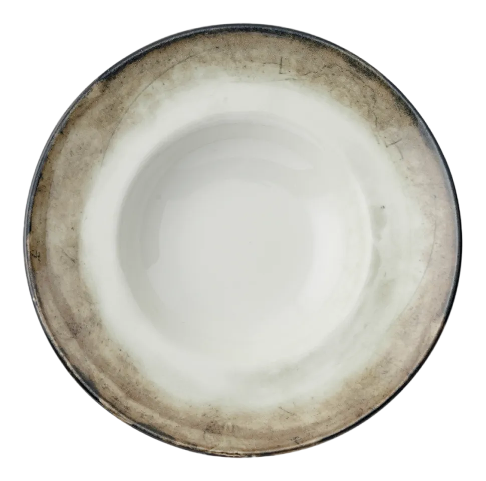 Diep Bord Arthur Krupp Porcelain Shade Earth 27 cm
