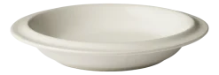 Diep Bord Bolia Edge Ecru 21 cm (Set van 2)