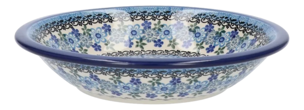 Bunzlau Castle Diep Bord Flower Crown (21 cm) Clearance