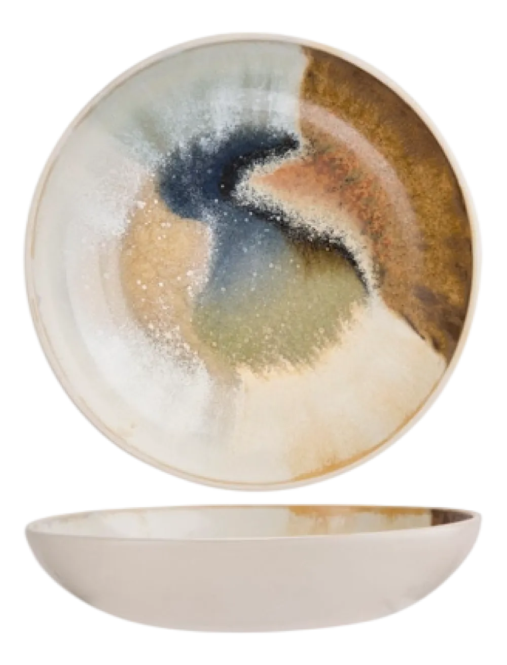 Cosy & Trendy Diep Bord Miro 20 cm (Set van 4) New