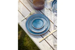 Diep Bord Cosy & Trendy Quintana Blue 23 cm (Set van 3)