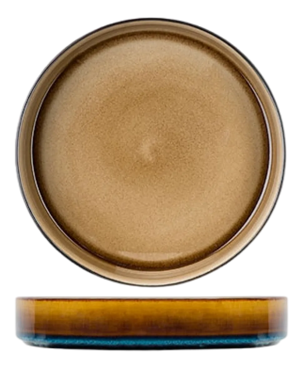 Diep Bord Cosy & Trendy Quintana Amber 23 cm (Set van 3)