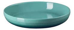 Le Creuset Diep Bord Bleu Riviera 22 cm (Set van 4) Outlet