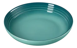 Le Creuset Diep Bord Vancouver Bleu Riviera 22 cm (Set van 4)