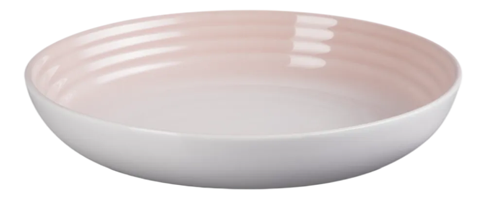 Le Creuset Diep Bord Vancouver Shell Pink 22 cm (Set van 4) Outlet