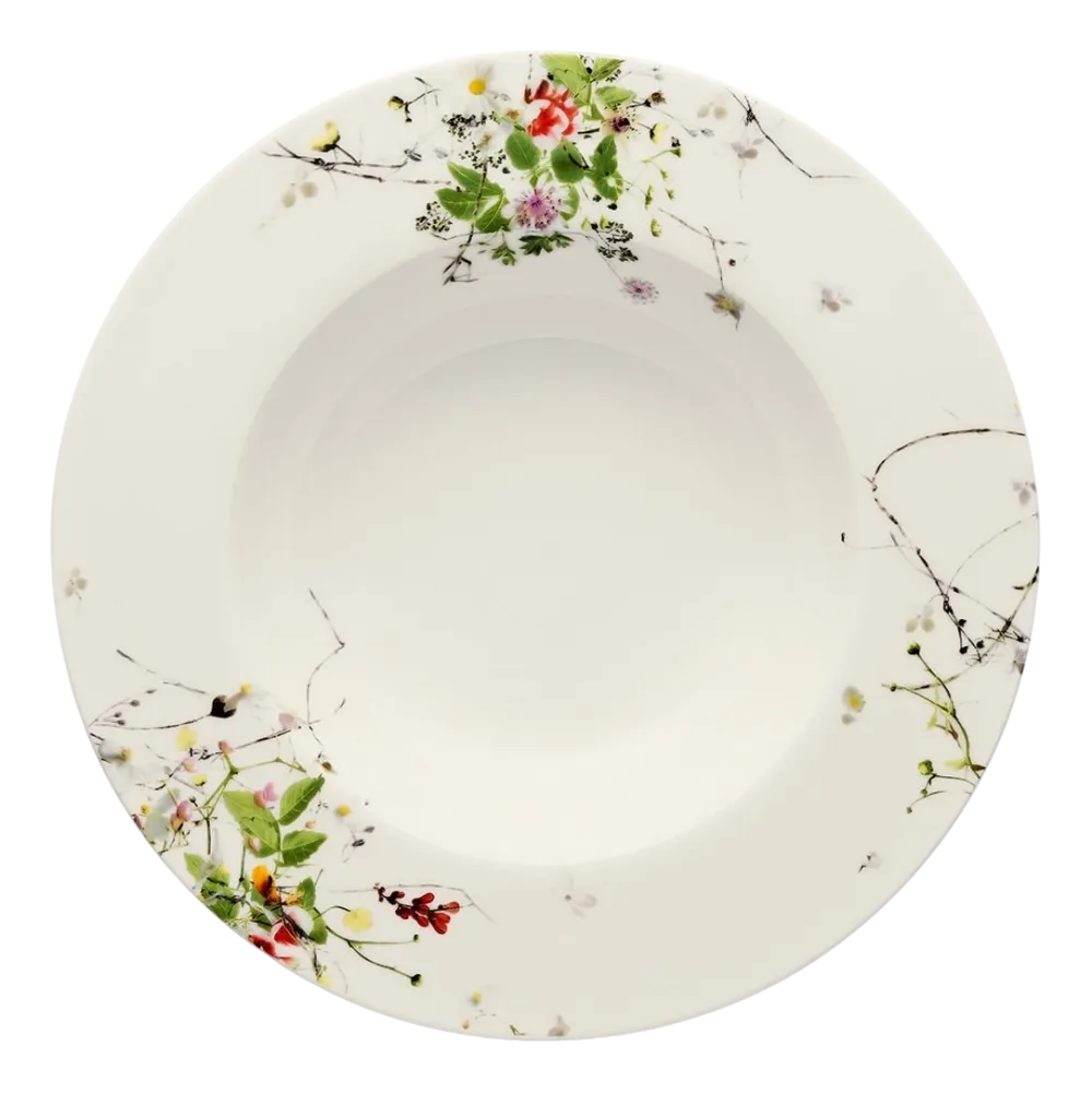Rosenthal Diep Bord Brillance Rim Fleurs Sauvages 23 cm Hot