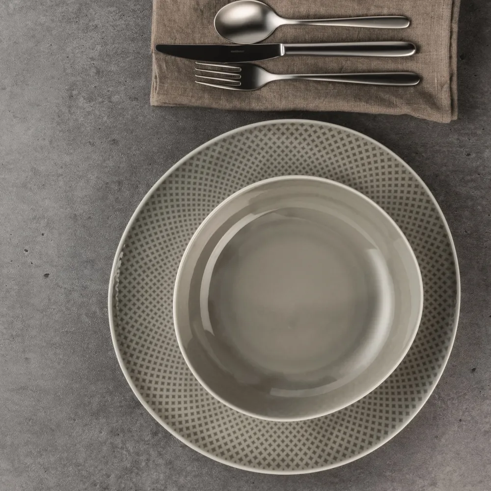 Rosenthal Diep Bord Junto Pearl Grey 25 cm New