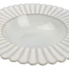 Diep Bord Salt & Pepper Lotus Nuance White 24 cm (Set van 4)