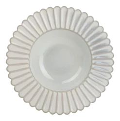 Diep Bord Salt & Pepper Lotus Nuance White 24 cm (Set van 4)