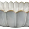 Diep Bord Salt & Pepper Lotus White 24 cm (Set van 4)