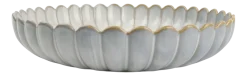 Diep Bord Salt & Pepper Lotus White 24 cm (Set van 4)