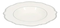 Diep Bord Salt & Pepper Odette Black / White 24 cm (Set van 2)