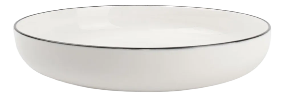 Salt & Pepper Diep Bord Studio Base White 21,5 cm (Set van 4)