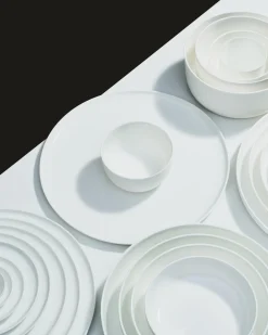 Diep Bord Serax Base tableware by Piet Boon White 24 cm