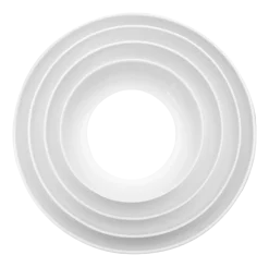 Diep Bord Serax Base tableware by Piet Boon White 24 cm
