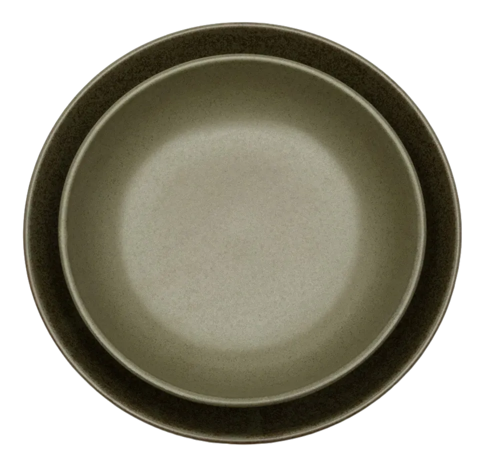 Diep Bord Serax Surface Tableware By Sergio Herman Camo Green S 16 x 16 x 4 cm