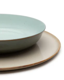 Diep Bord Serax Terres De Rêves Tableware By Anita Le Gr Light Blue Smoky Blue M 21 cm