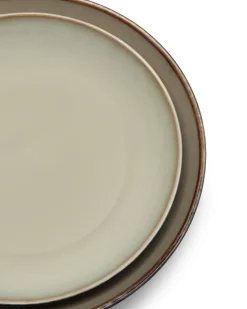 Diep Bord Serax Terres De Rêves Tableware By Anita Le Gr Misty Grey Dark Blue M 21 cm