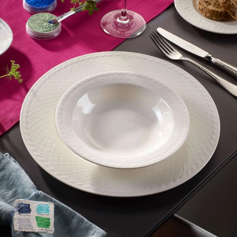 Villeroy & Boch Diep bord Cellini Wit (6-delig) New