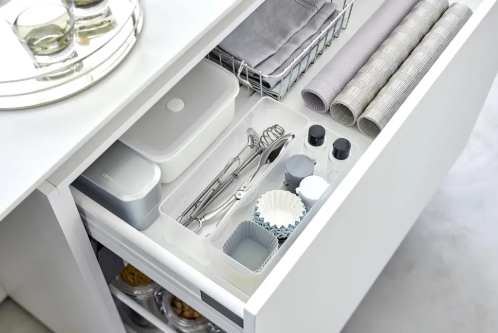 Yamazaki Diepe Lade Organizer Tower White Small Outlet