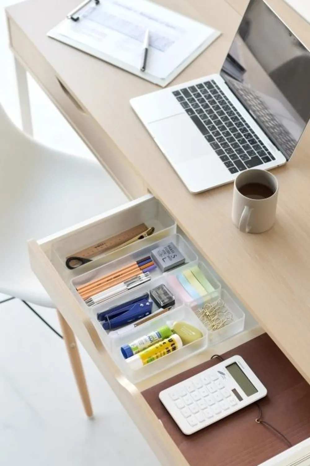 Yamazaki Diepe Lade Organizer Tower White Small Outlet