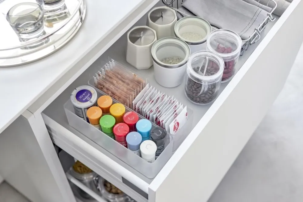Yamazaki Diepe Lade Organizer Tower White Small Outlet
