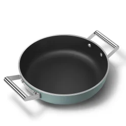Smeg Diepe Pan 50's Style Crème 28 cm Outlet