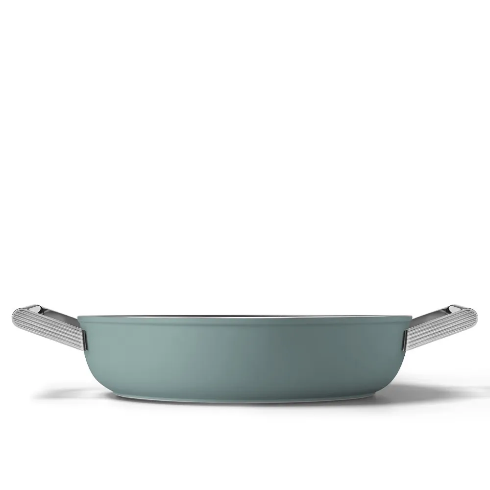 Smeg Diepe Pan 50's Style Crème 28 cm Outlet