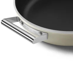Smeg Diepe Pan 50's Style Crème 28 cm Outlet