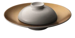 BergHOFF Diep Presentatiebord en Kom Gem Line Wit Discount