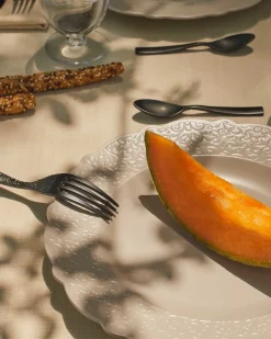 Alessi Dinerbord Dressed En Plein Air Warm Grey 27,3 cm (Set van 4) Outlet