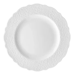 Alessi Dinerbord Dressed White Porcelain 27,3 cm (Set van 4) Best