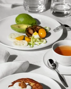 Dinerbord Alessi Itsumo White Porcelain 27 cm (Set van 4)
