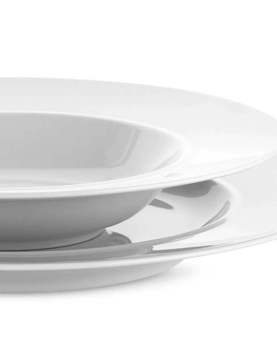 Dinerbord Alessi La Bella Tavola White 27 cm (Set van 4)