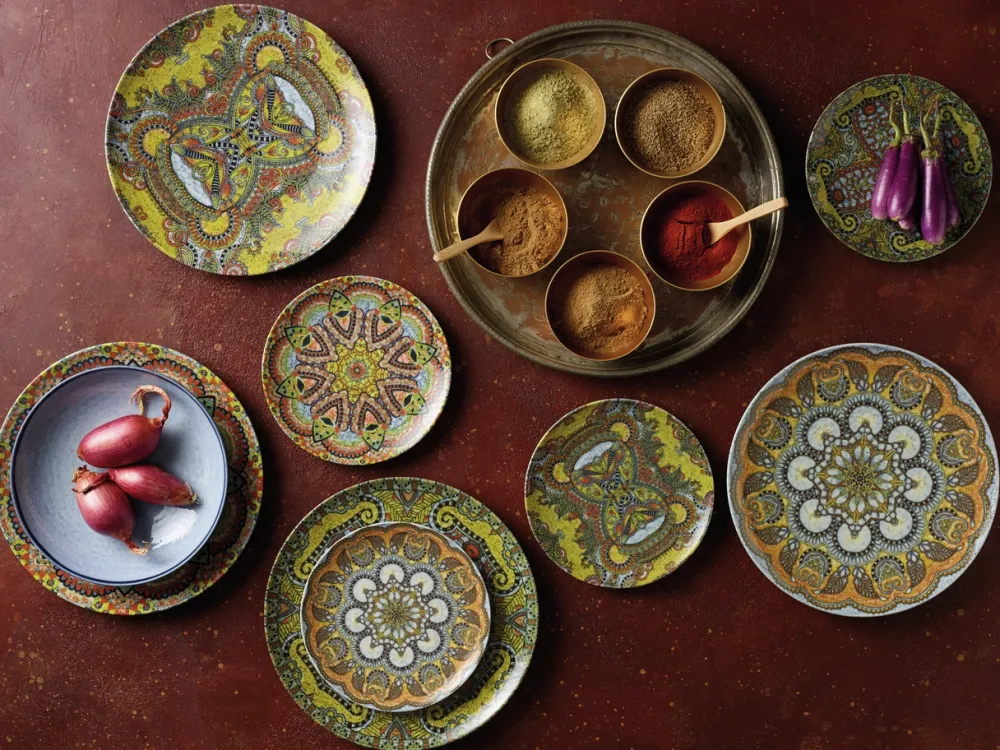 Arthur Krupp Dinerbord Porcelain Mandala C 27,5 cm
