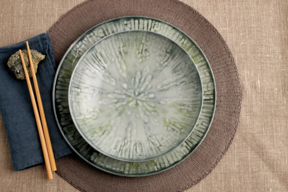 Dinerbord Arthur Krupp Porcelain Fusion Grey 28 cm