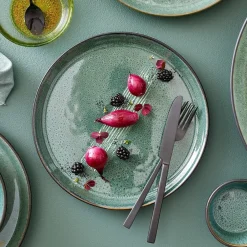 Bitz Dinerbord Gastro Black Green 17 cm (6-Delig)
