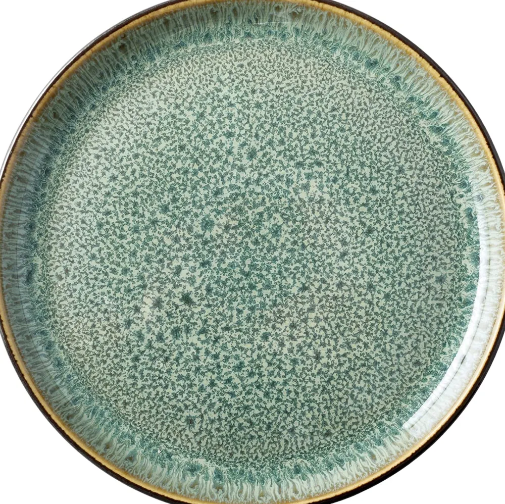 Bitz Dinerbord Gastro Black Green 17 cm (6-Delig)