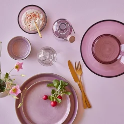 Dinerbord Bitz Gastro Grey Light Pink 27 cm (set van 6)