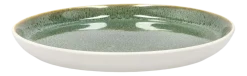 Bitz Dinerbord Gastro White / Green 21 cm (Set van 6)